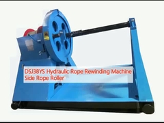 DSJ38YS Hydraulic Rope Rewinding Machine Side Rope Roller