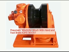 Pneumatic Winch/Air Winch With Hand and Foot Brake JQHS-30×35T 