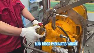 MAN RIDER PNEUMATIC WINCH